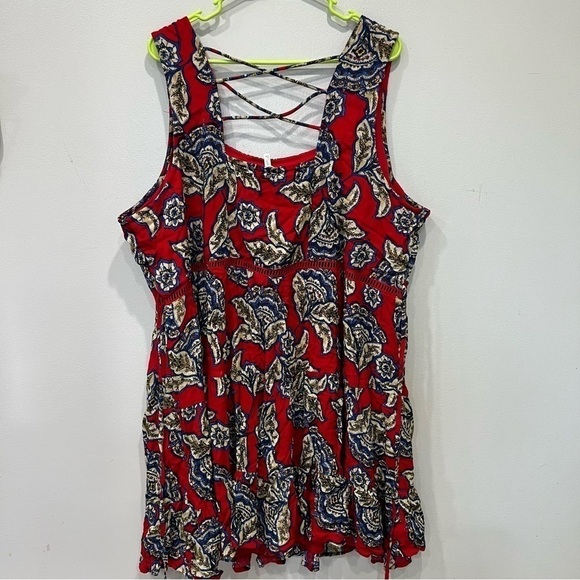 Maurices Floral Skater Dress Women’s Size 2X NEW - Picture 8 of 10